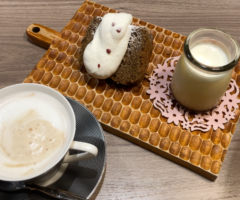 久喜市で有名なイタリアン、べルパロッソさんでピザとスイーツのランチセット＊